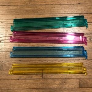 Colorful Acrylic Mahjong Pushers